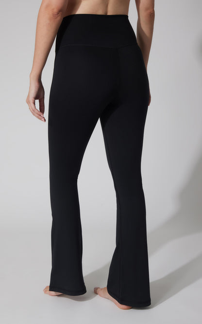 Lux Madison Crossover Waist 7/8 Flared Leg - Our Cafe Story