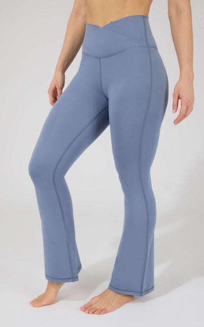 Lux Madison Crossover Waist 7/8 Flared Leg