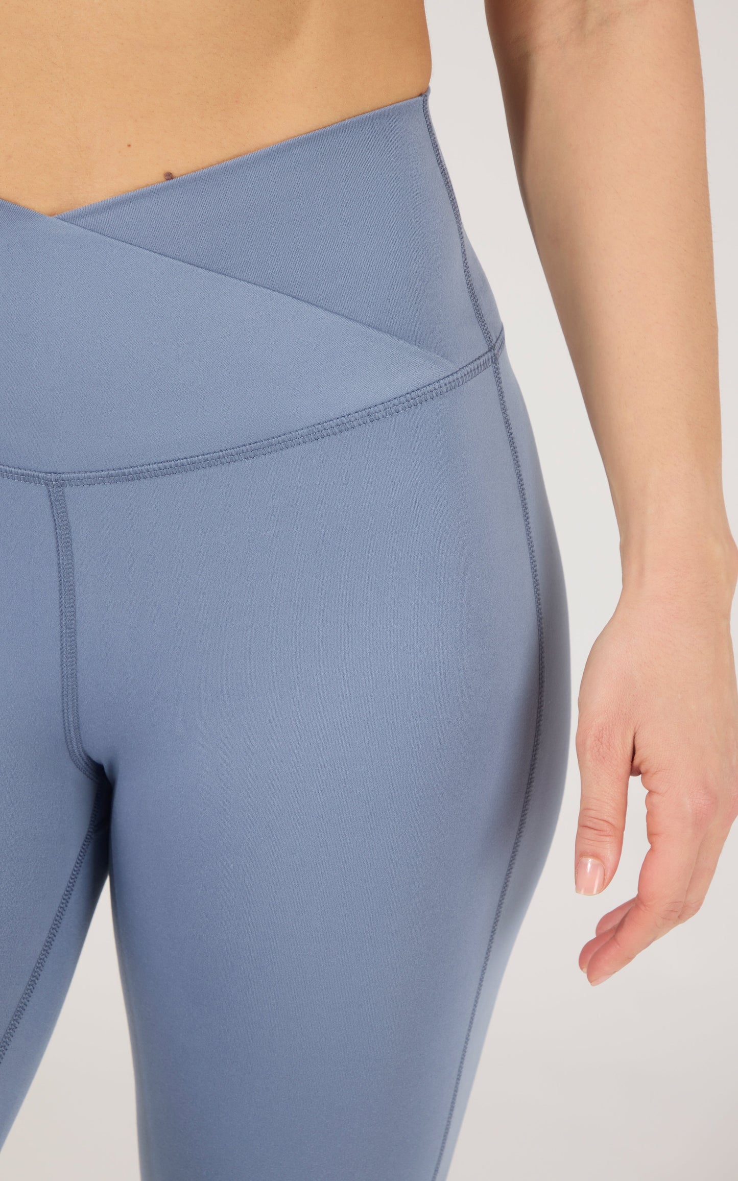 Lux Madison Crossover Waist 7/8 Flared Leg