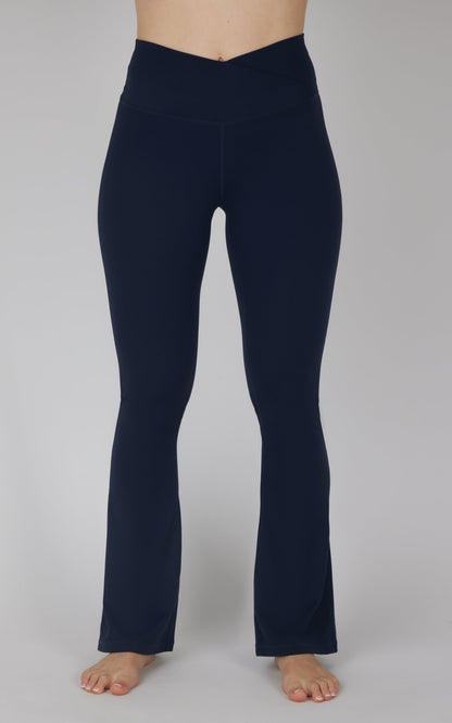 Ultra Lush Crossover Flared Leg Pant