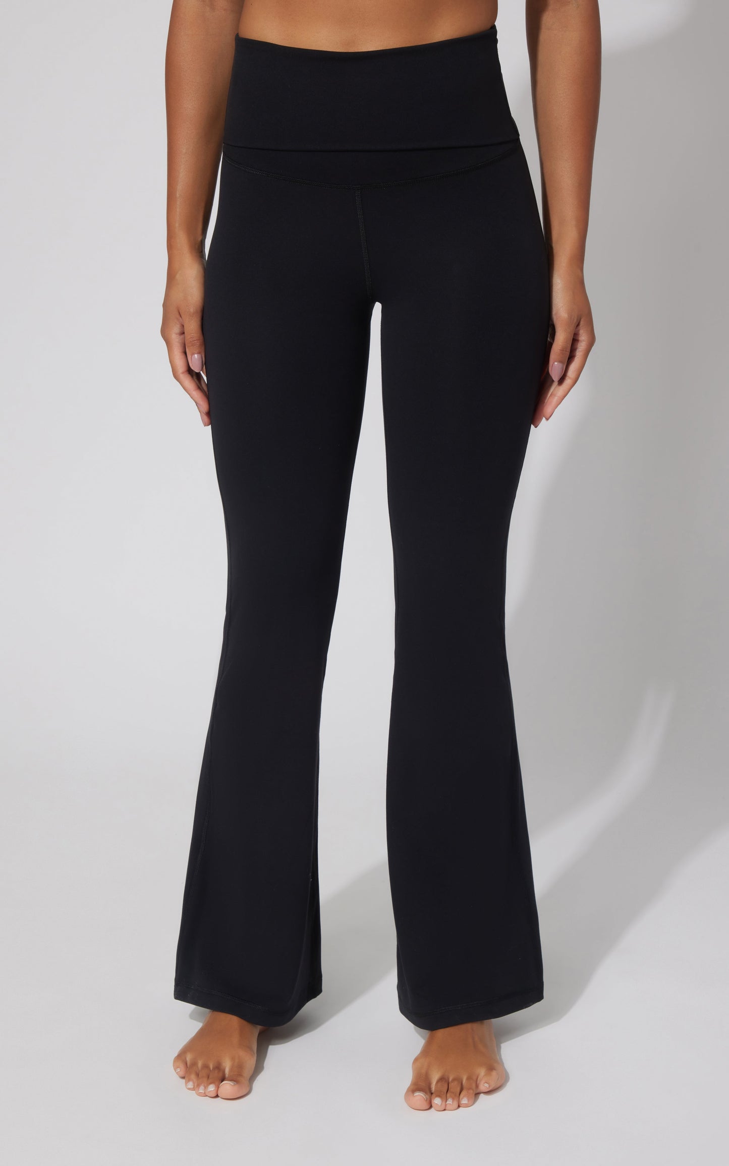 Lux Florence Fold Over Flare Leg Pant - Our Cafe Story