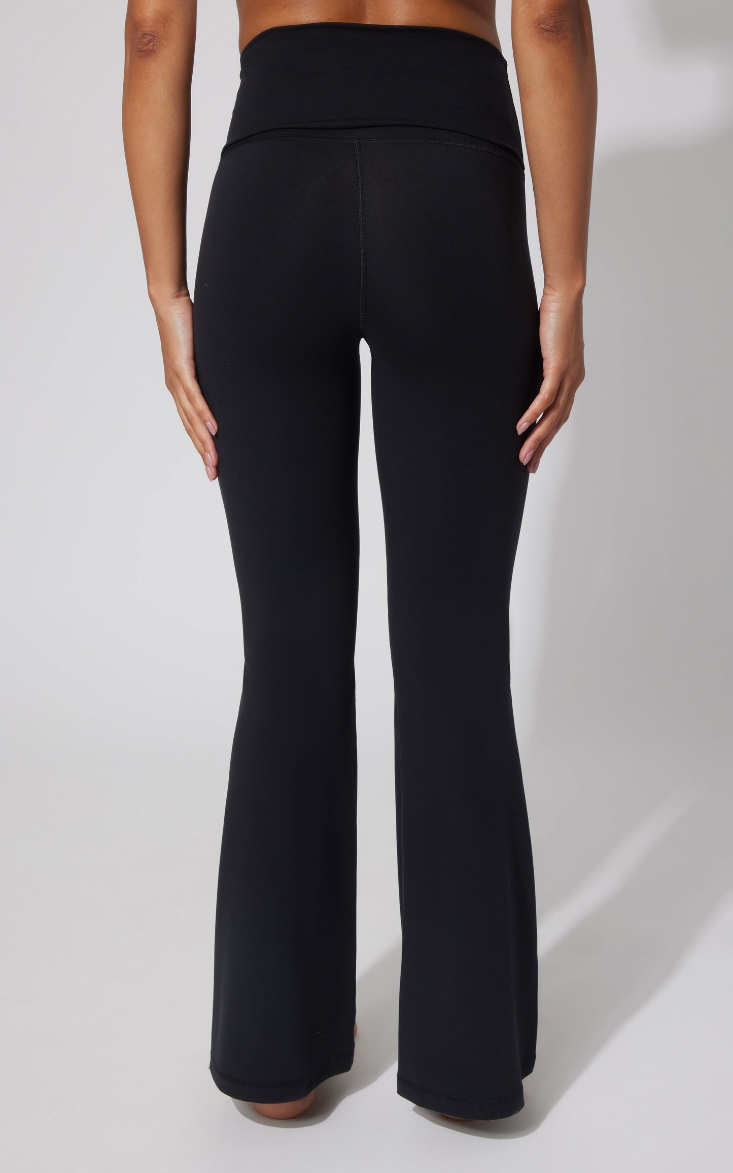 Lux Florence Fold Over 31 1/2 inch Flare Leg Pant