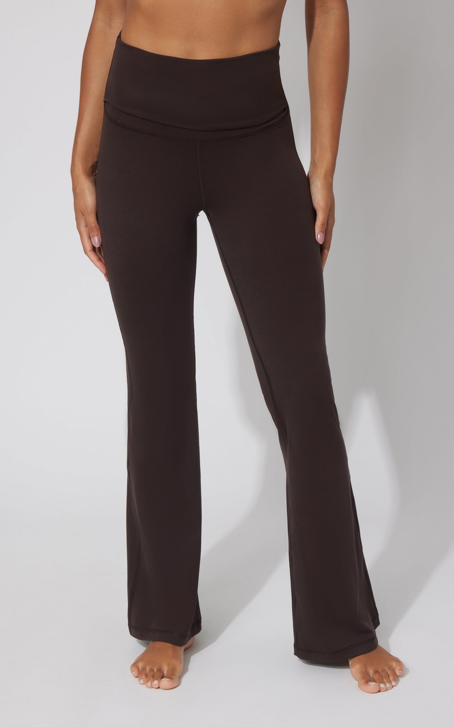 Lux Florence Fold Over 31 1/2 inch Flare Leg Pant
