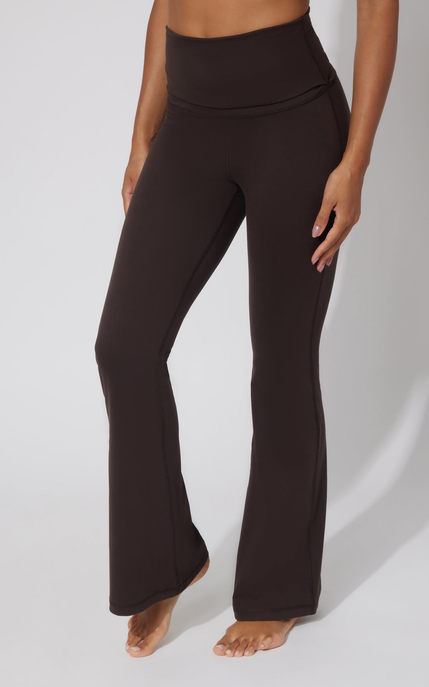 Lux Florence Fold Over 31 1/2 inch Flare Leg Pant