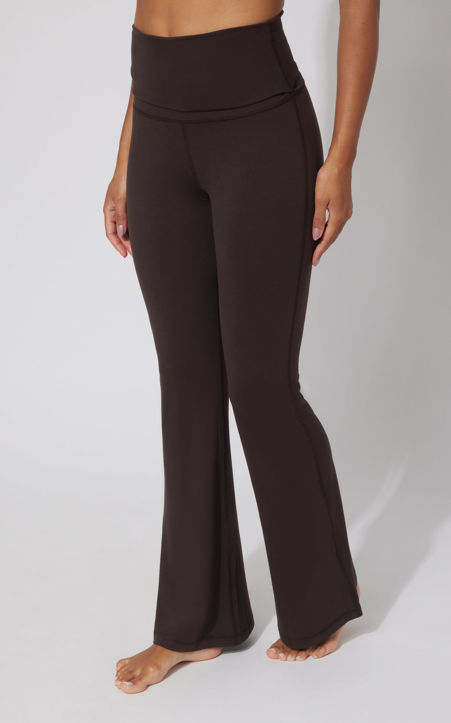 Lux Florence Fold Over 31 1/2 inch Flare Leg Pant