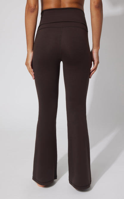 Lux Florence Fold Over 31 1/2 inch Flare Leg Pant