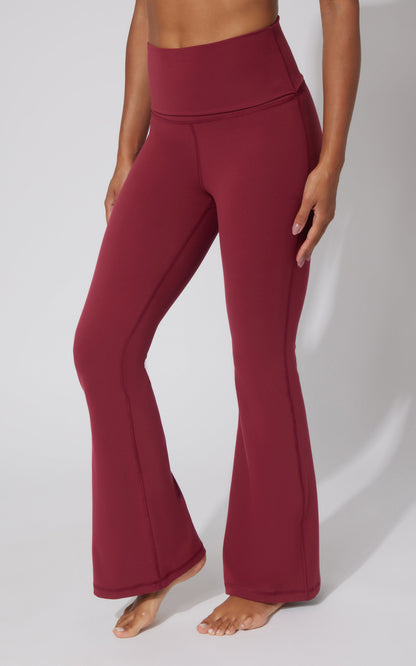 Lux Florence Fold Over 31 1/2 inch Flare Leg Pant