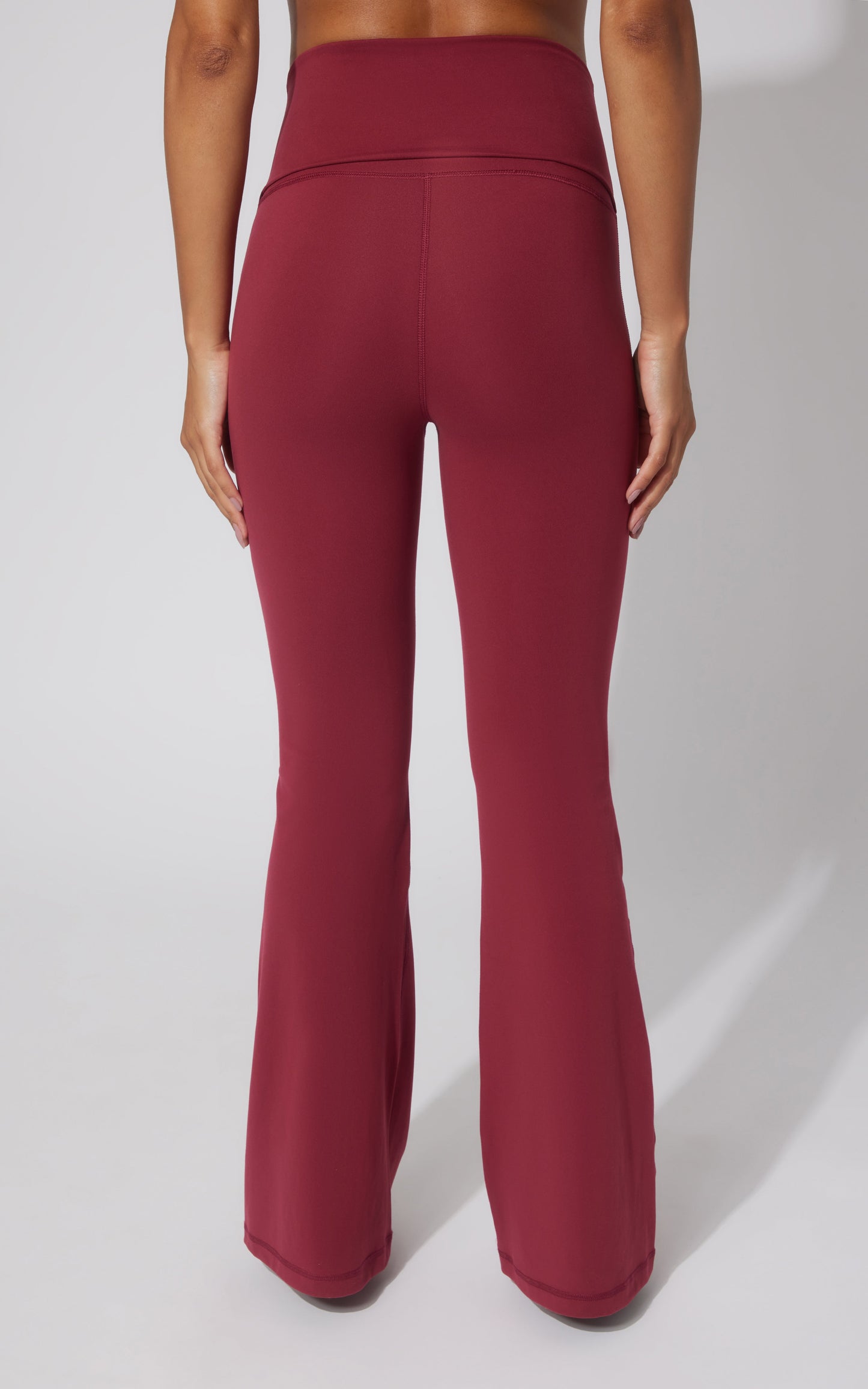 Lux Florence Fold Over 31 1/2 inch Flare Leg Pant