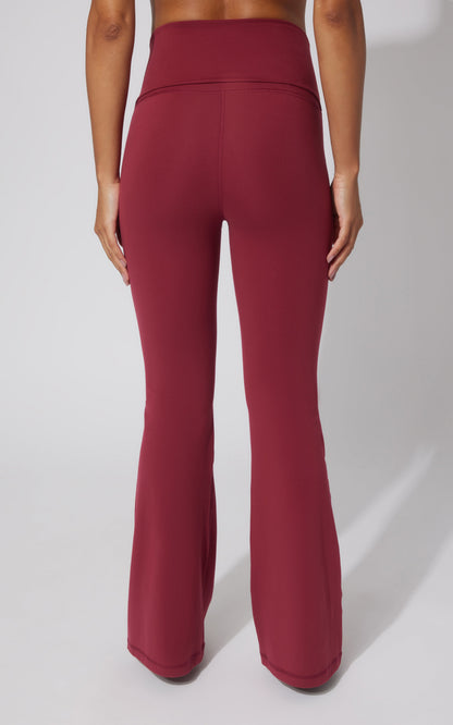Lux Florence Fold Over 31 1/2 inch Flare Leg Pant