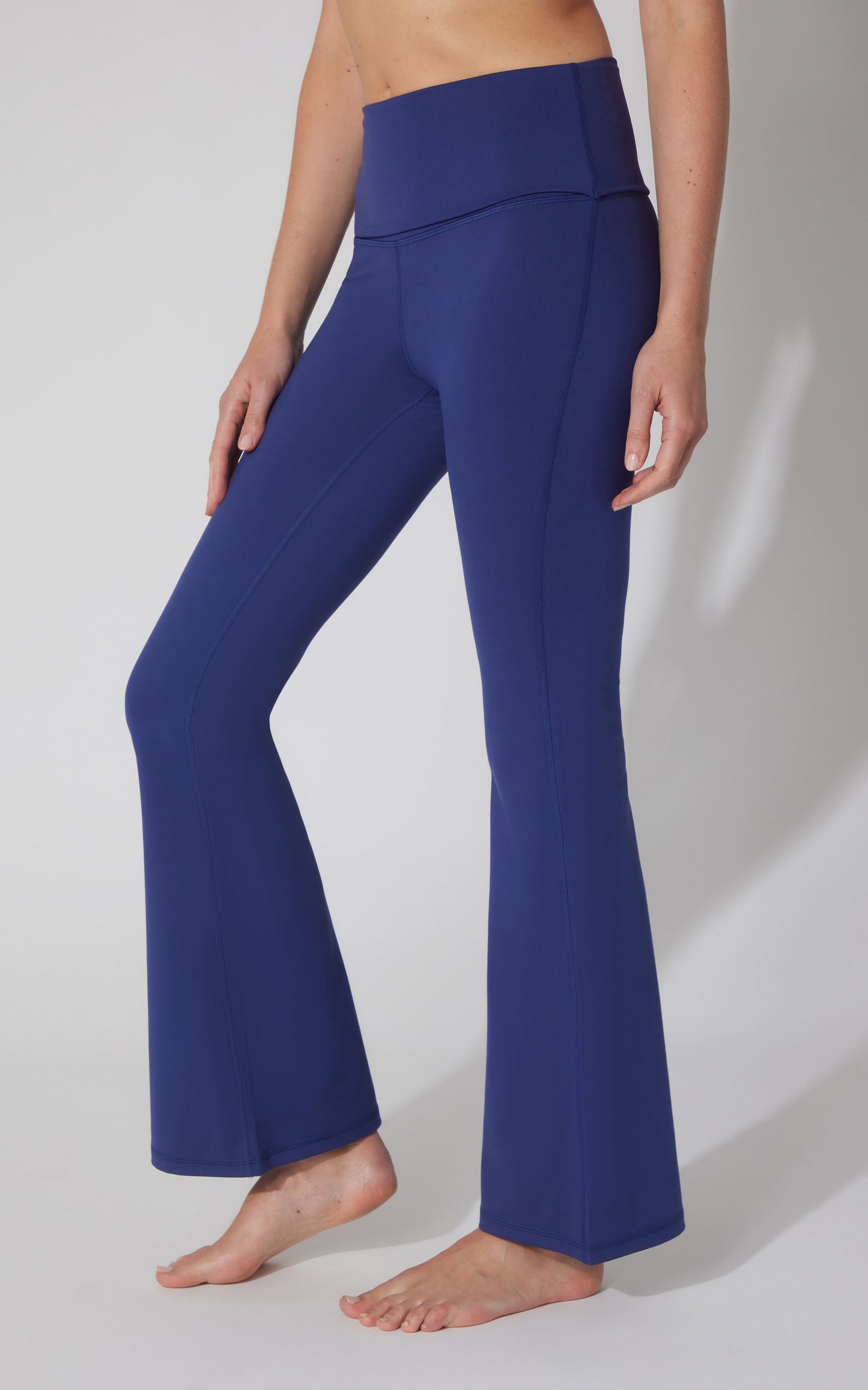 Lux Florence Fold Over 31 1/2 inch Flare Leg Pant
