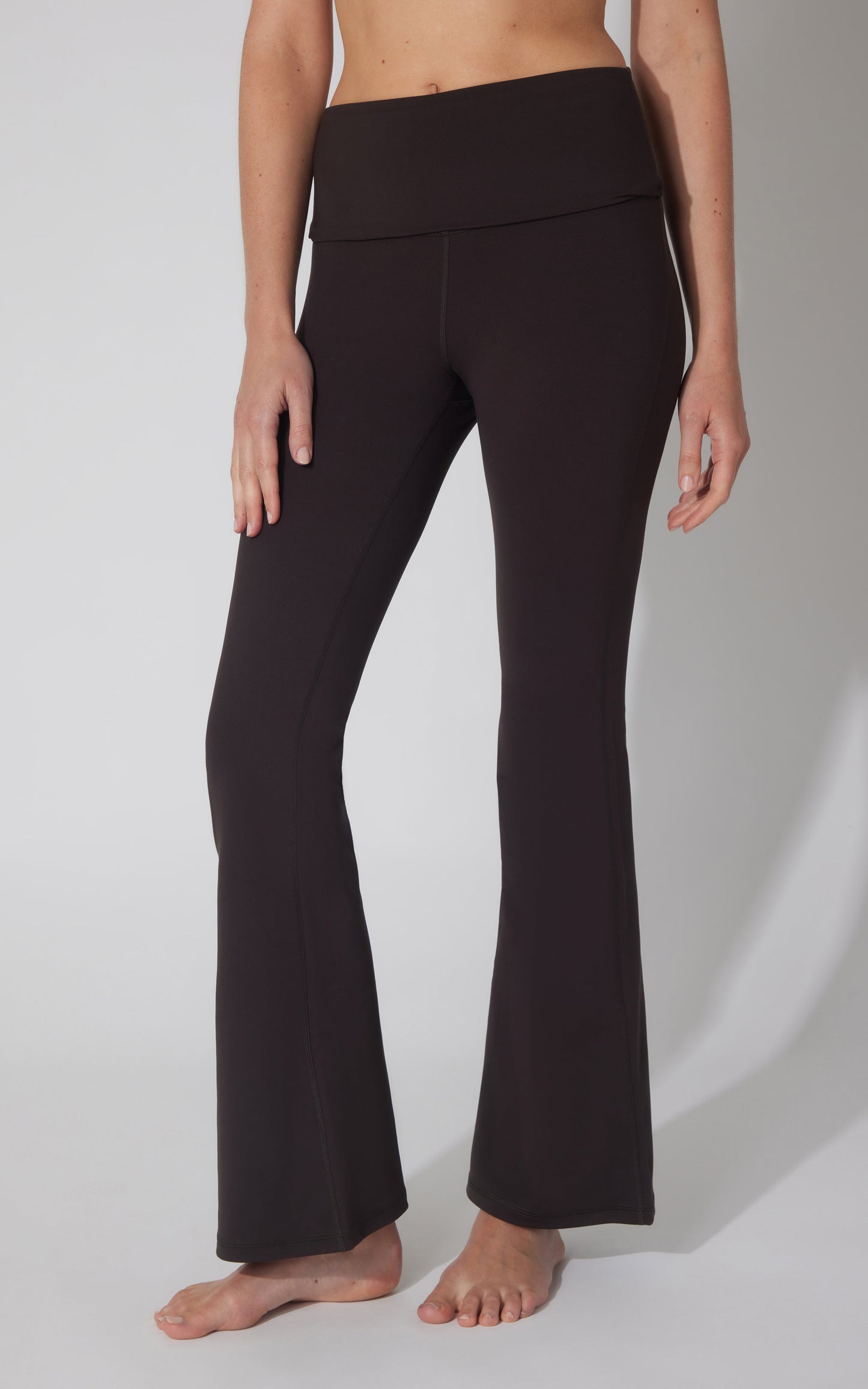 Lux Florence Fold Over 31 1/2 inch Flare Leg Pant
