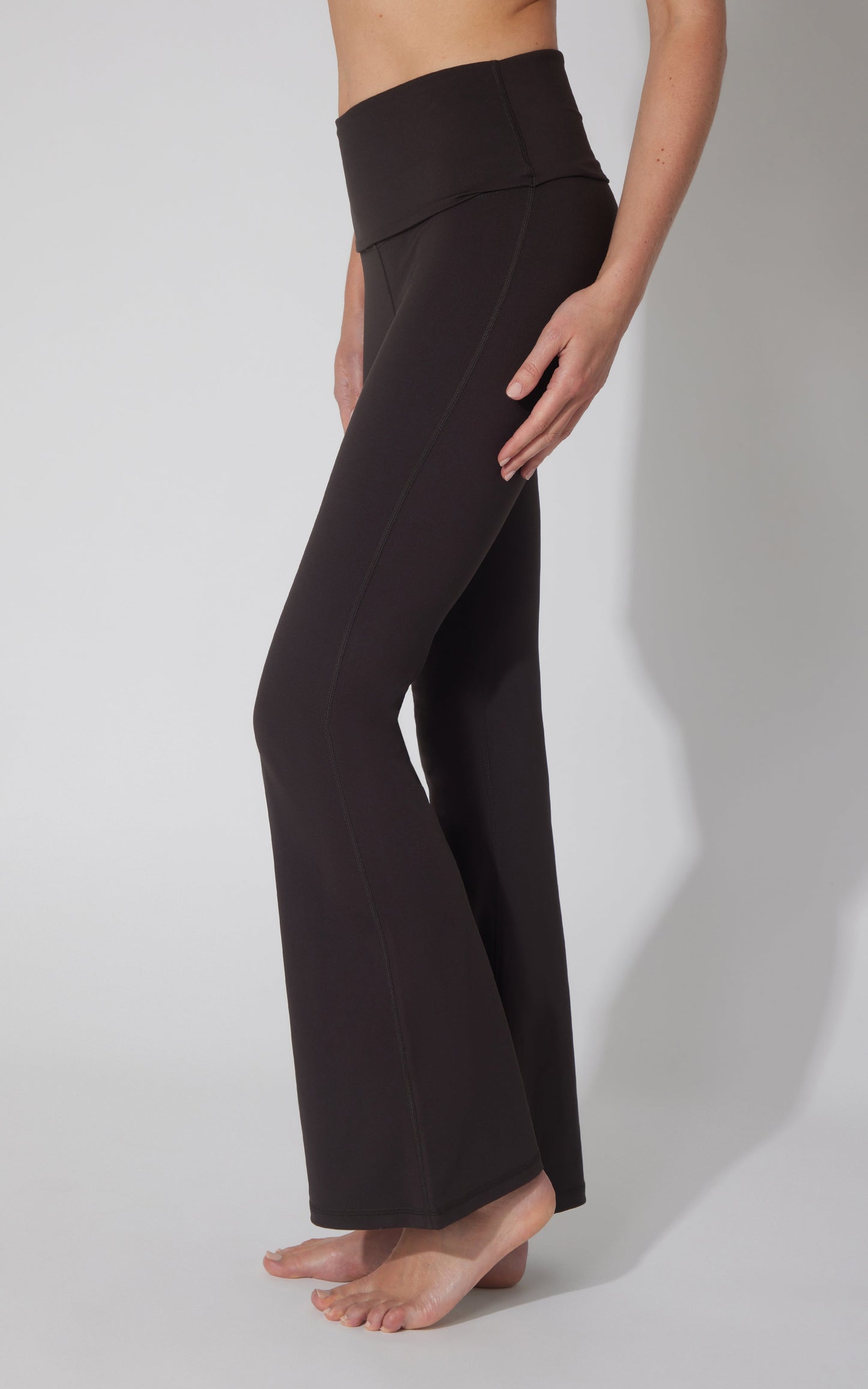 Lux Florence Fold Over 31 1/2 inch Flare Leg Pant
