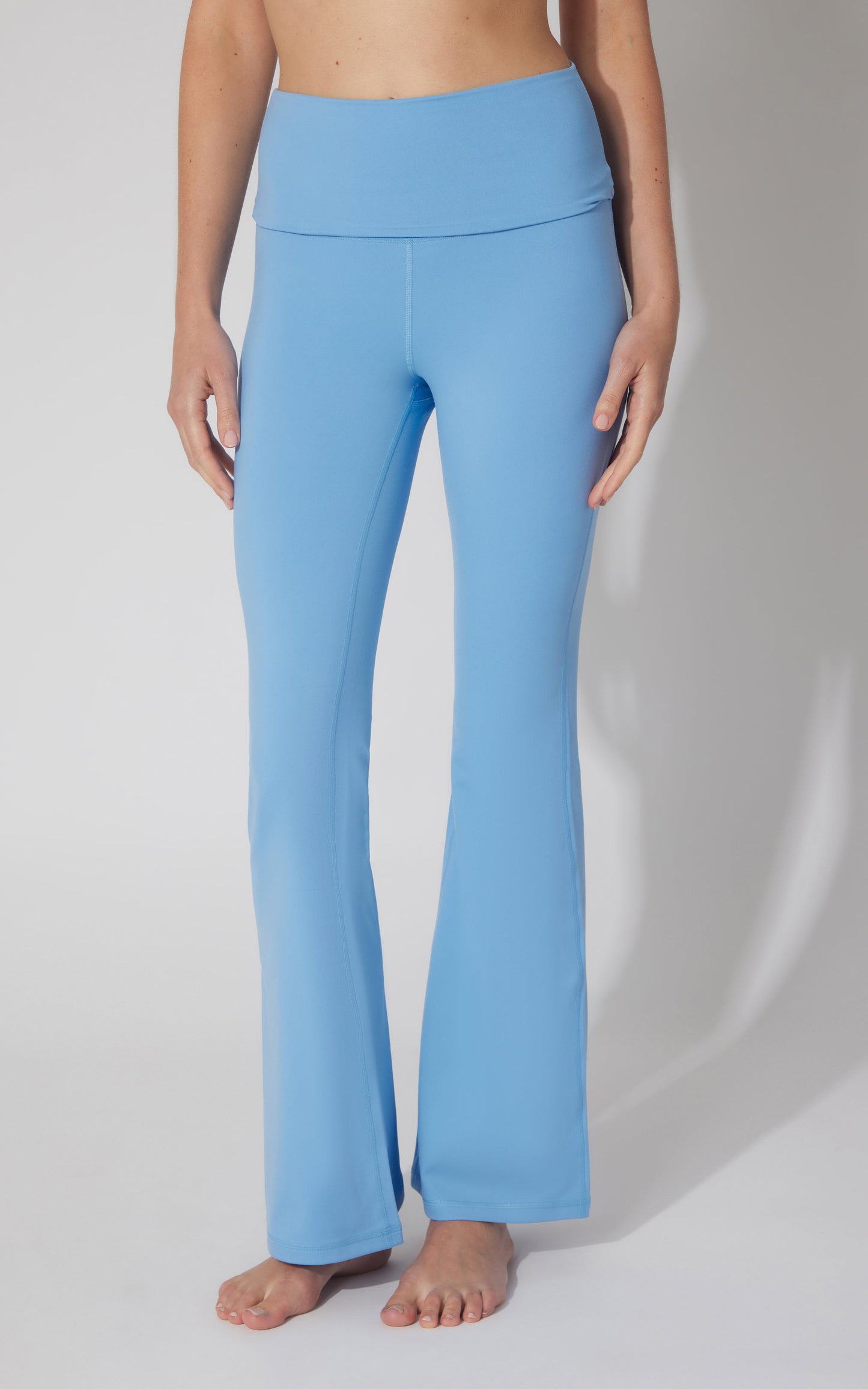 Lux Florence Fold Over 31 1/2 inch Flare Leg Pant