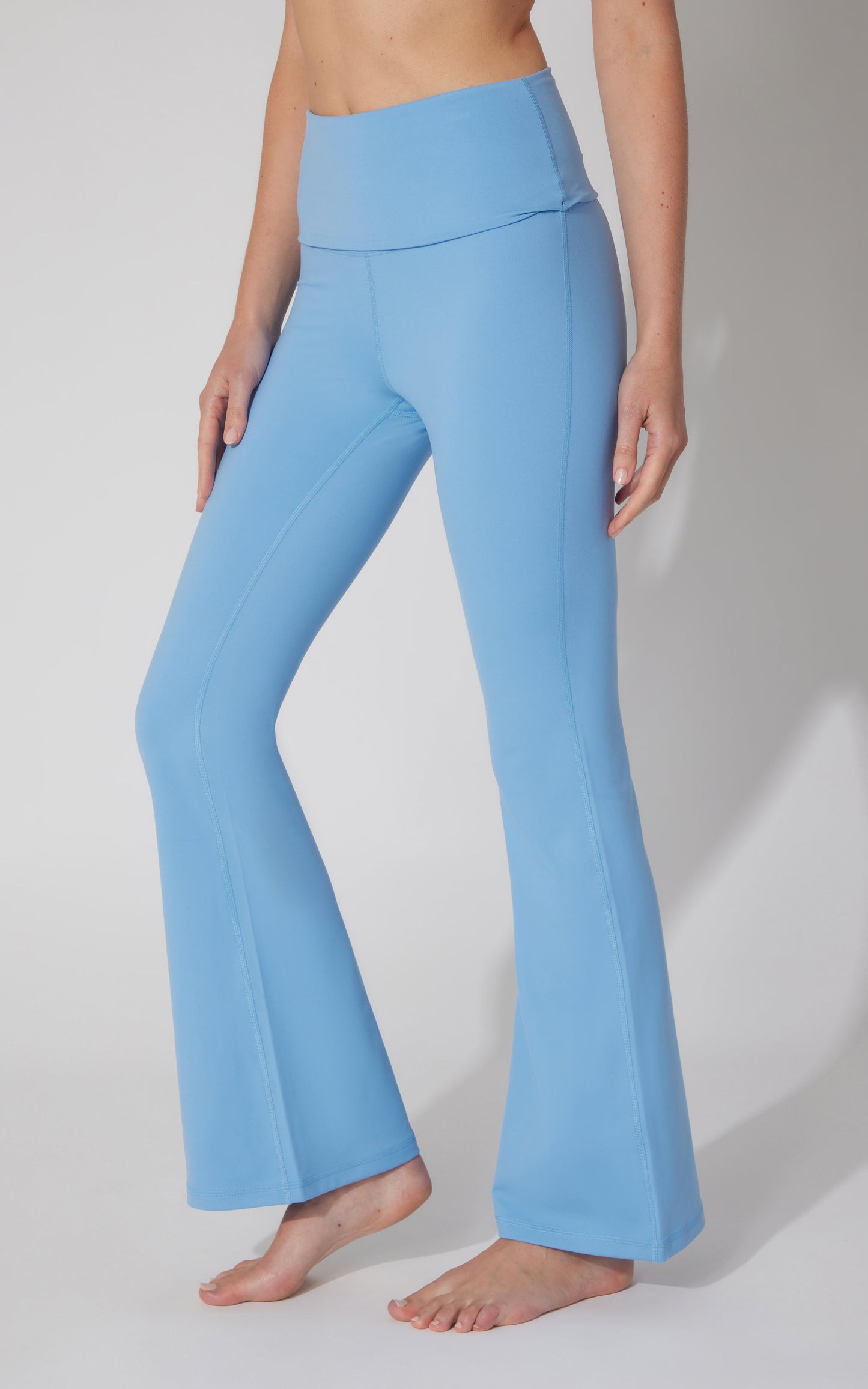 Lux Florence Fold Over 31 1/2 inch Flare Leg Pant