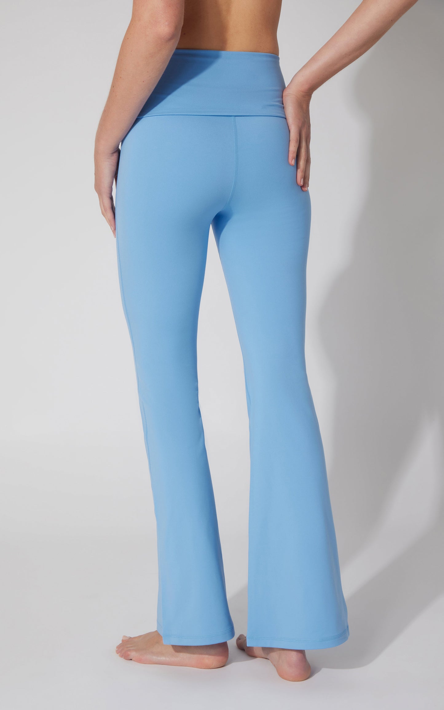 Lux Florence Fold Over 31 1/2 inch Flare Leg Pant