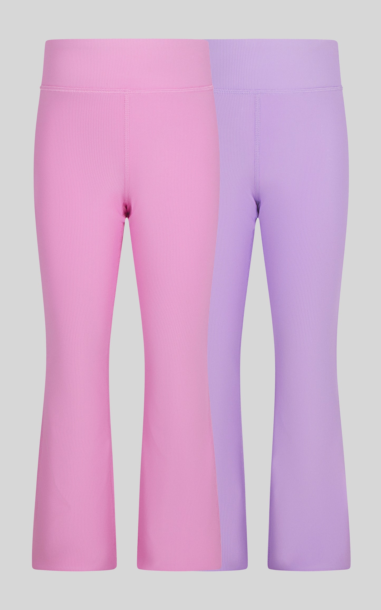 4-6X 2 PK Ribbed Everyday Flared Leg Pant