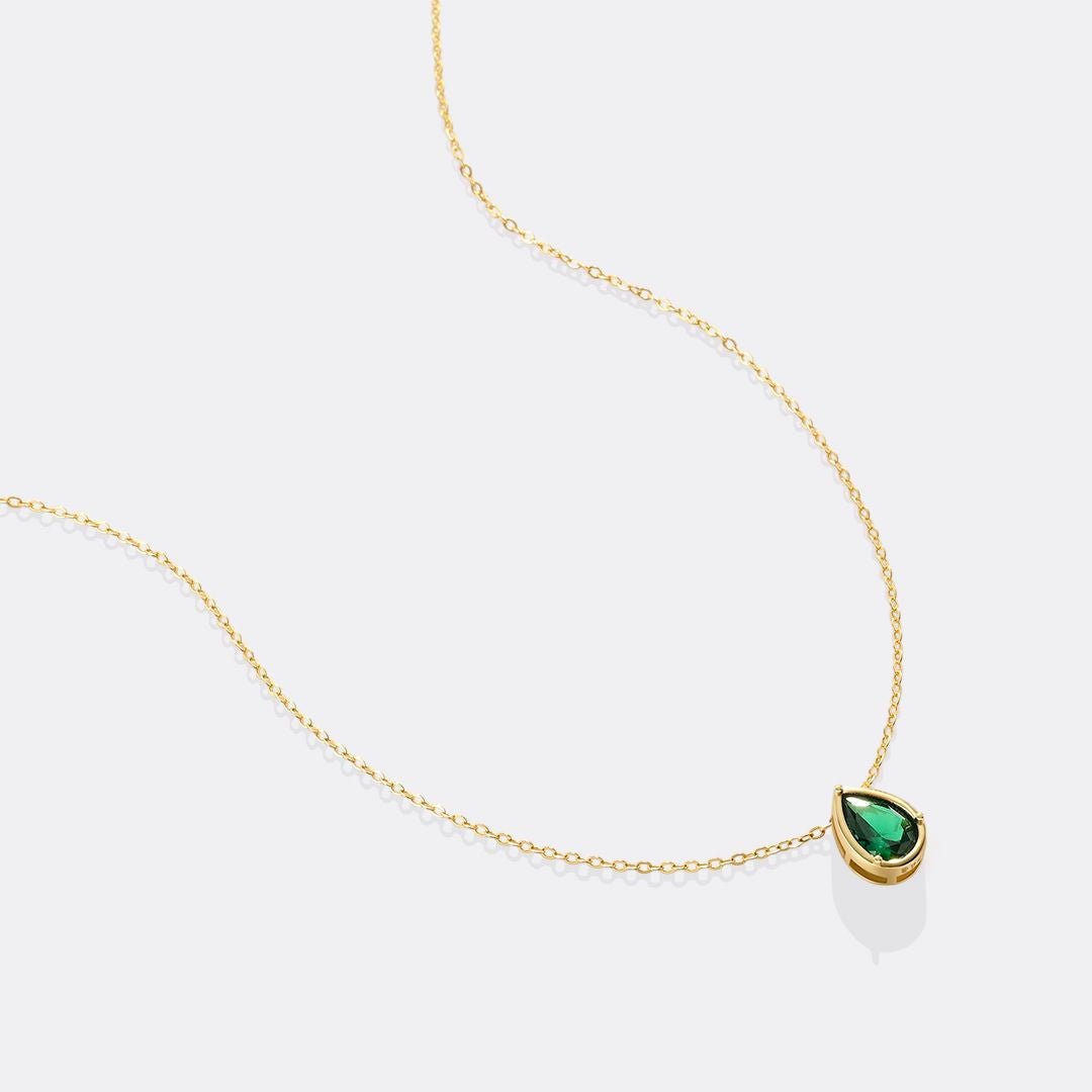Mint & Lily Diamond Teardrop Necklace