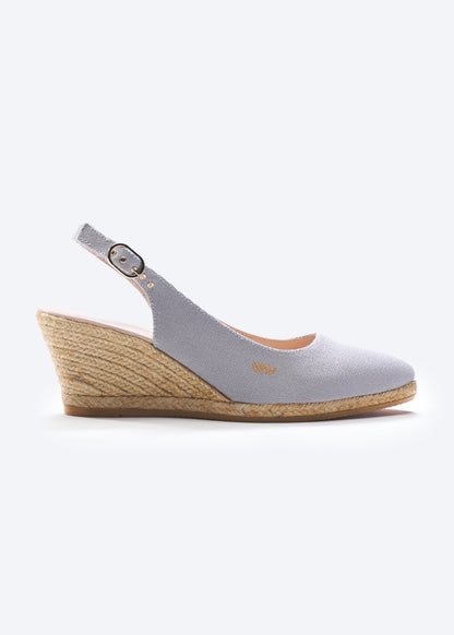 Palomera Canvas Espadrille Wedges by Viscata