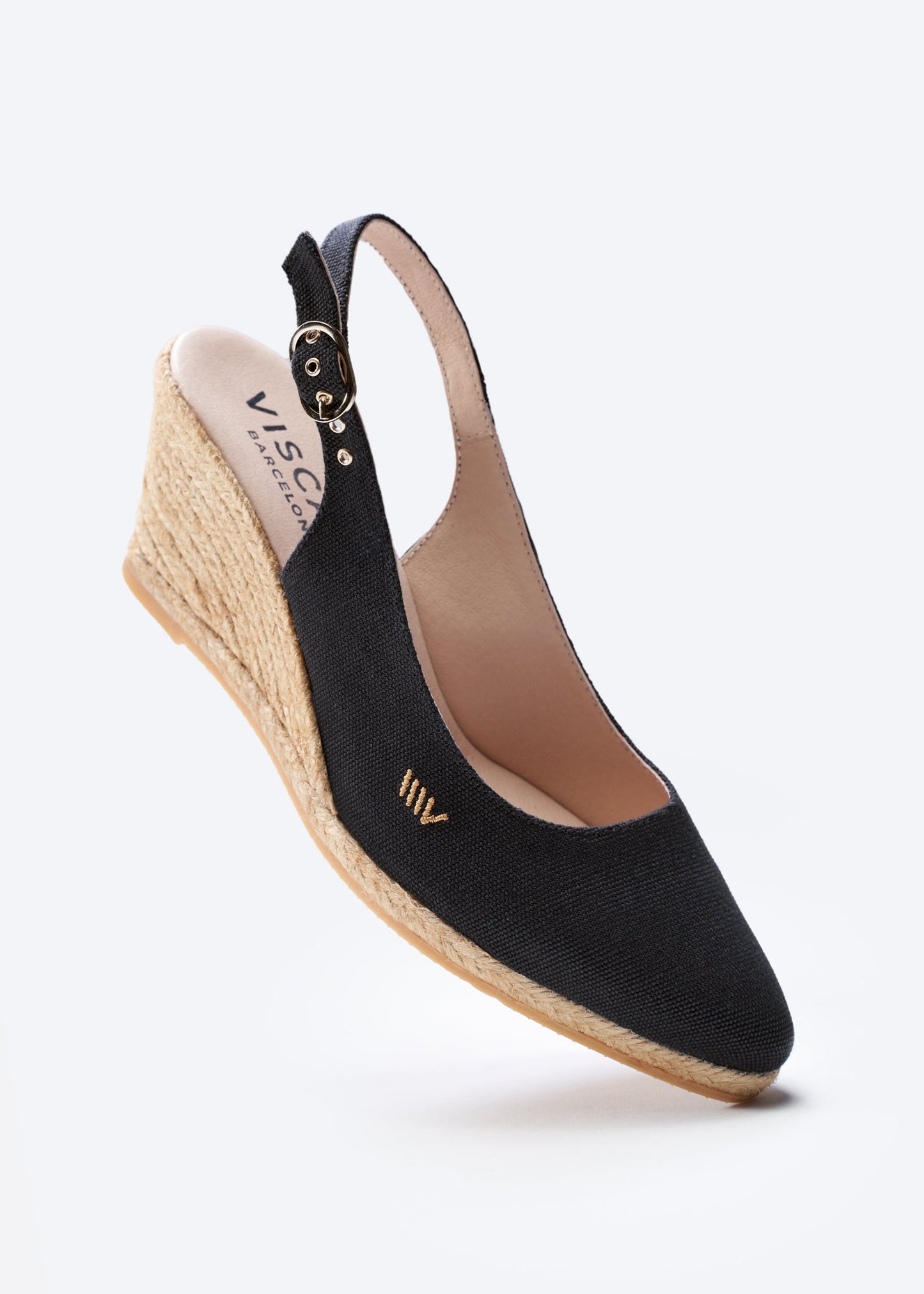Palomera Canvas Espadrille Wedges by Viscata
