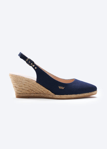 Palomera Canvas Espadrille Wedges by Viscata
