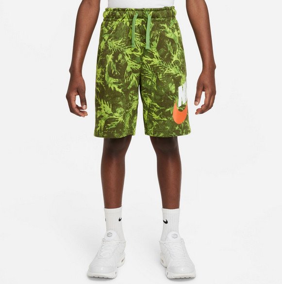 Nike Youth Sportswear Washed Outdoor Print Lounge Shorts