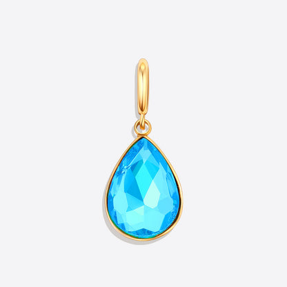 Mint & Lily Teardrop Birthstone Charm