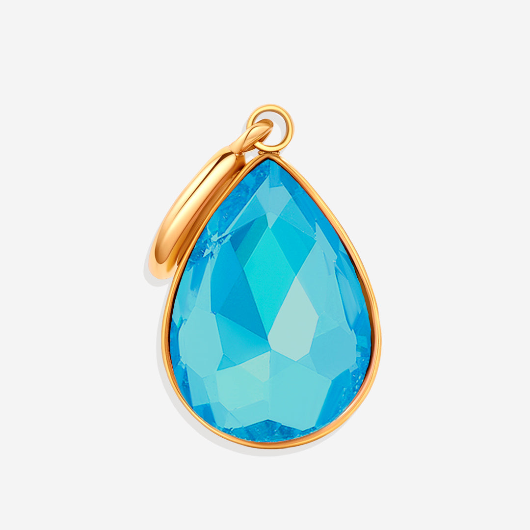 Mint & Lily Teardrop Birthstone Charm