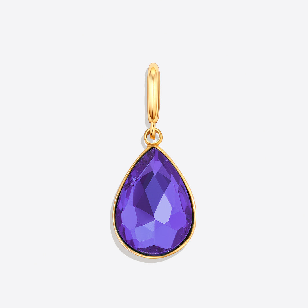 Mint & Lily Teardrop Birthstone Charm