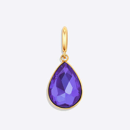 Mint & Lily Teardrop Birthstone Charm