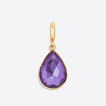 Mint & Lily Teardrop Birthstone Charm