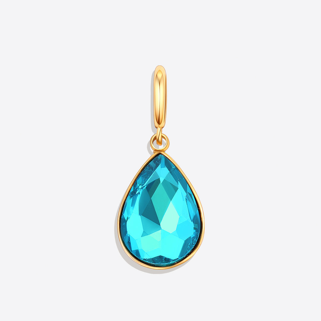 Mint & Lily Teardrop Birthstone Charm