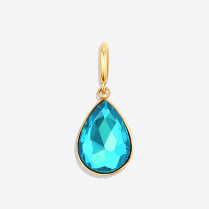Mint & Lily Teardrop Birthstone Charm