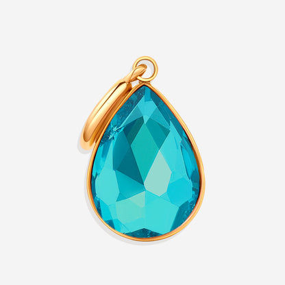 Mint & Lily Teardrop Birthstone Charm