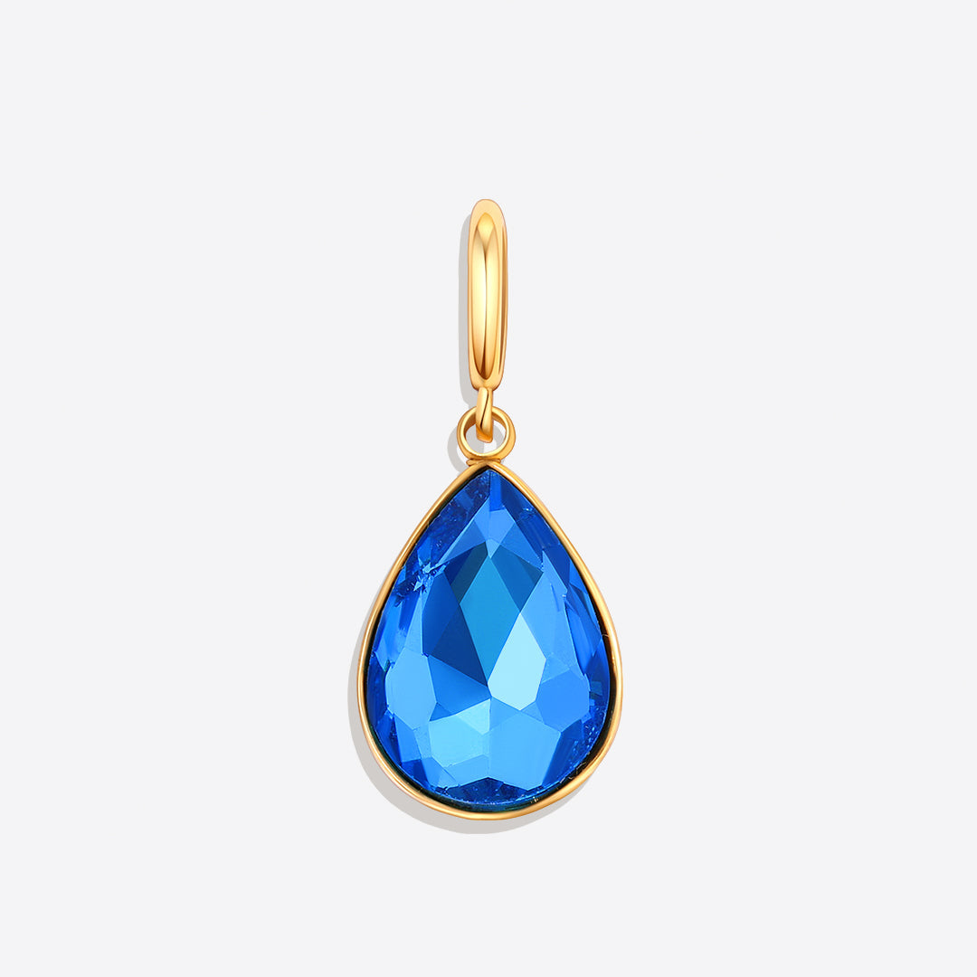 Mint & Lily Teardrop Birthstone Charm
