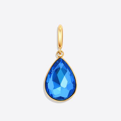 Mint & Lily Teardrop Birthstone Charm