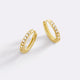18k Gold Over Sterling Silver