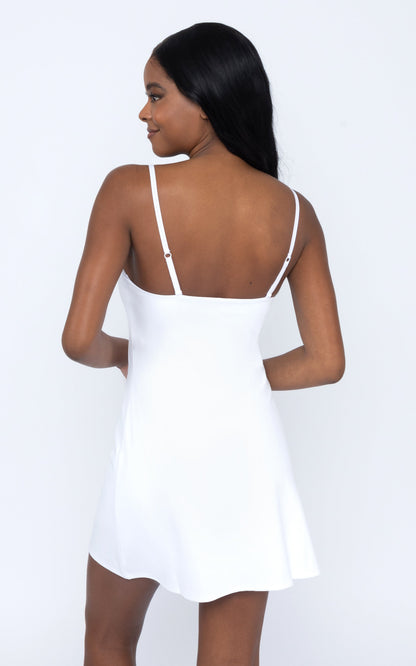 Lux  Dress with Built-In Bra and Shorts