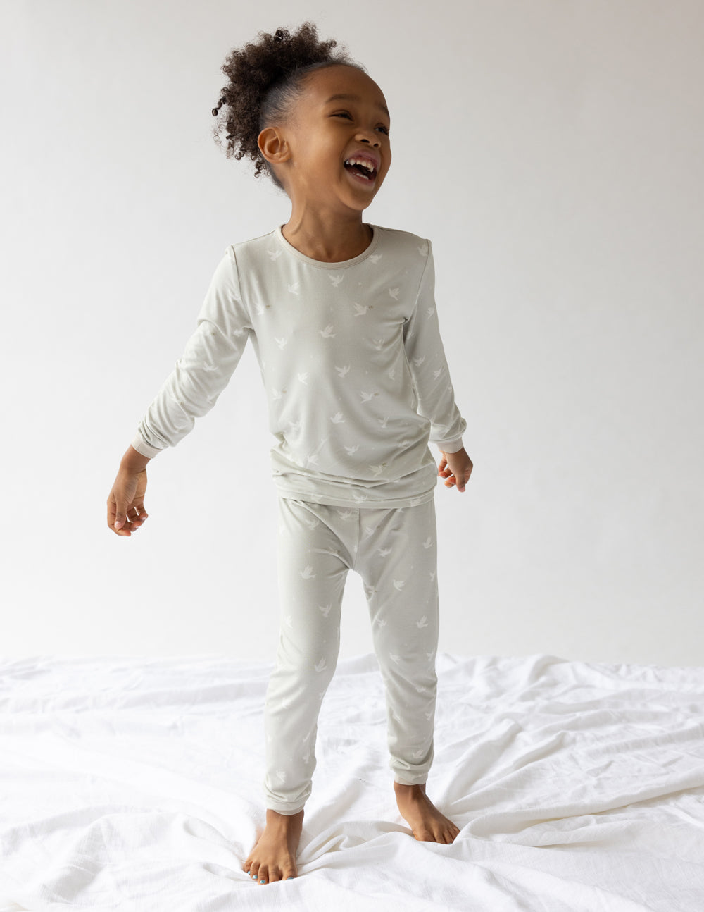 Elevated Faith Peace Bamboo Kids Pajama Set