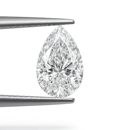 Pear Shaped Loose Lab Grown Diamond Stone VVS2 IGI Certified