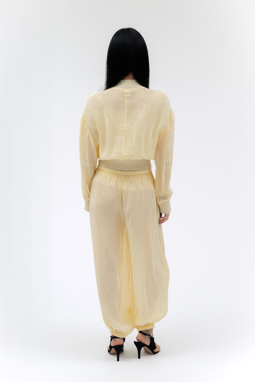 Zora Voile Pant in Butter