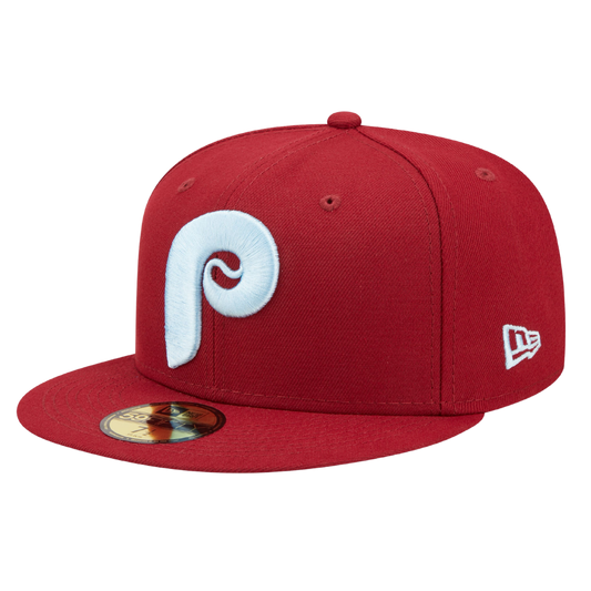 New Era Men's MLB Philadelphia Phillies 5950 Cloud Under Fitted