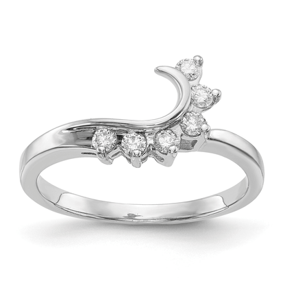 14K White Gold Lab Grown Diamond Ring