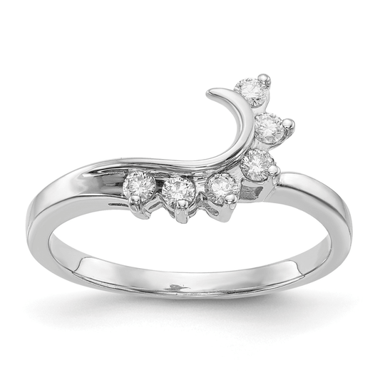 14K White Gold Lab Grown Diamond Ring