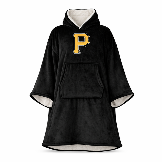 Pittsburgh Pirates MLB Team Color Bloncho W/Logo Patch