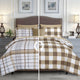 Plaid Taupe