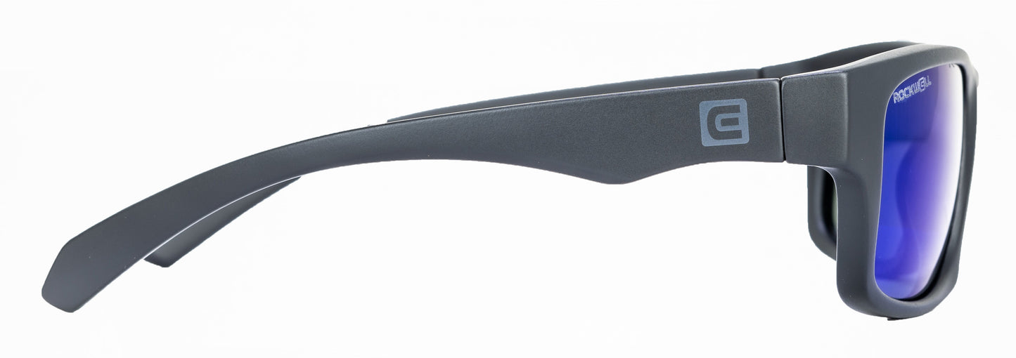 Pompei Floatable (matte Black/blue Polarized Hydro)
