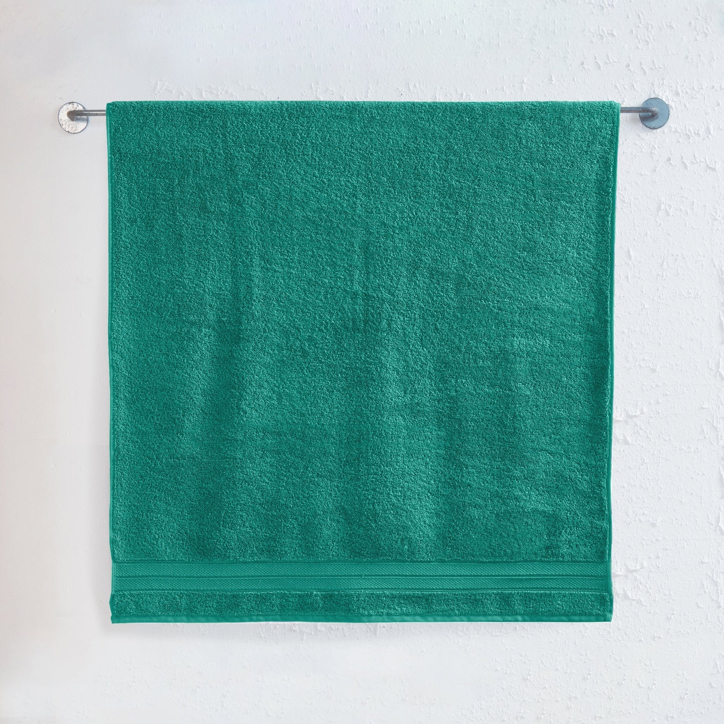 Elegant Comfort 1 Piece Premium Turkish Cotton Three Line Popcorn Jumbo Towel, 35x 70 inch