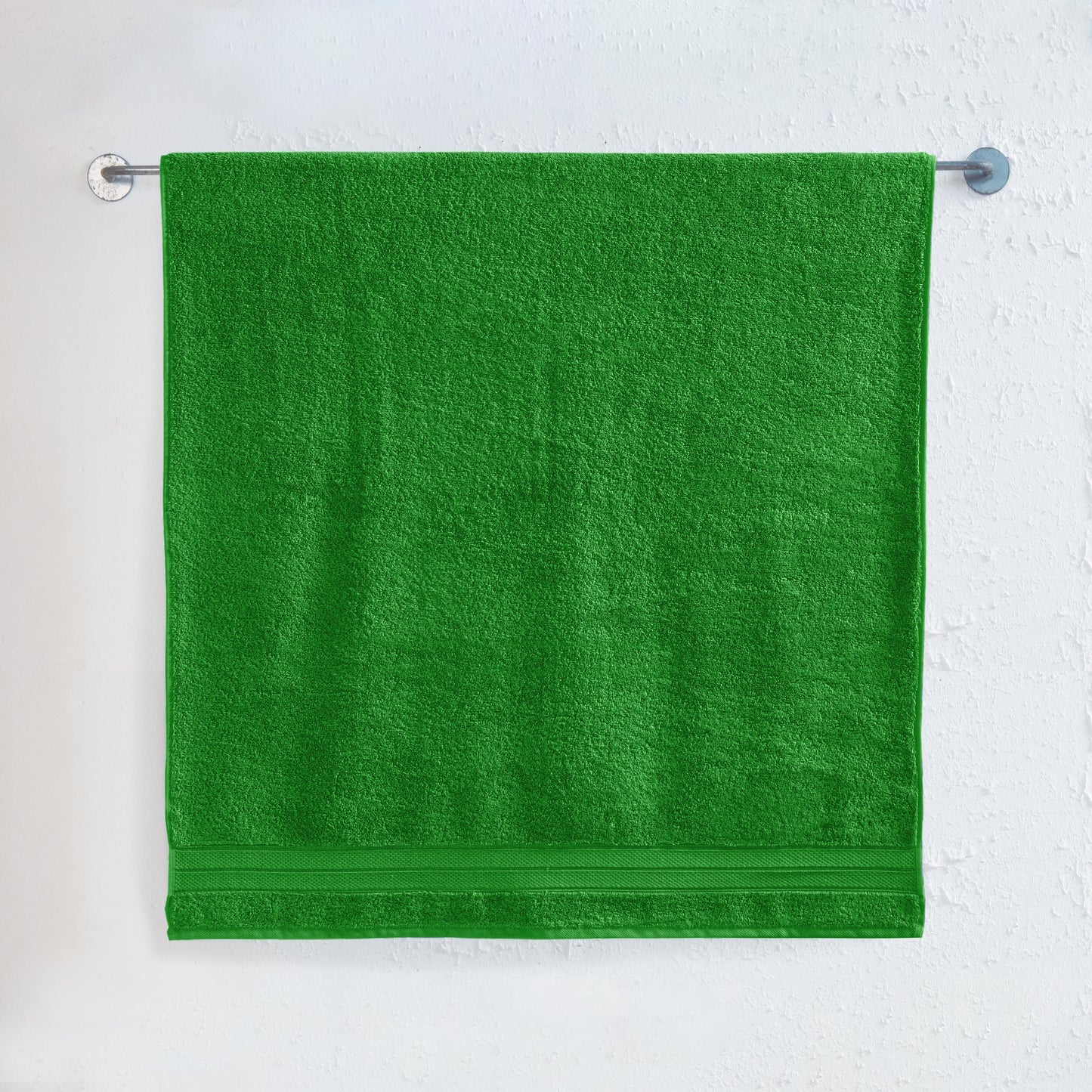 Elegant Comfort 1 Piece Premium Turkish Cotton Three Line Popcorn Jumbo Towel, 35x 70 inch