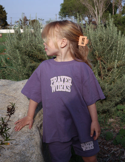Elevated Faith Prayer Works Kids Tee