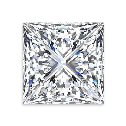 Princess Cut Loose Lab Grown Diamond Stone VVS1 IGI Certified